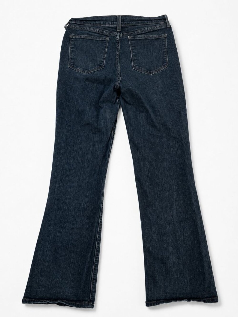 NxD YJ Women's Dark Wash Bootcut Jeans Size 12 Made USA Stretch Denim - Picture 2 of 3